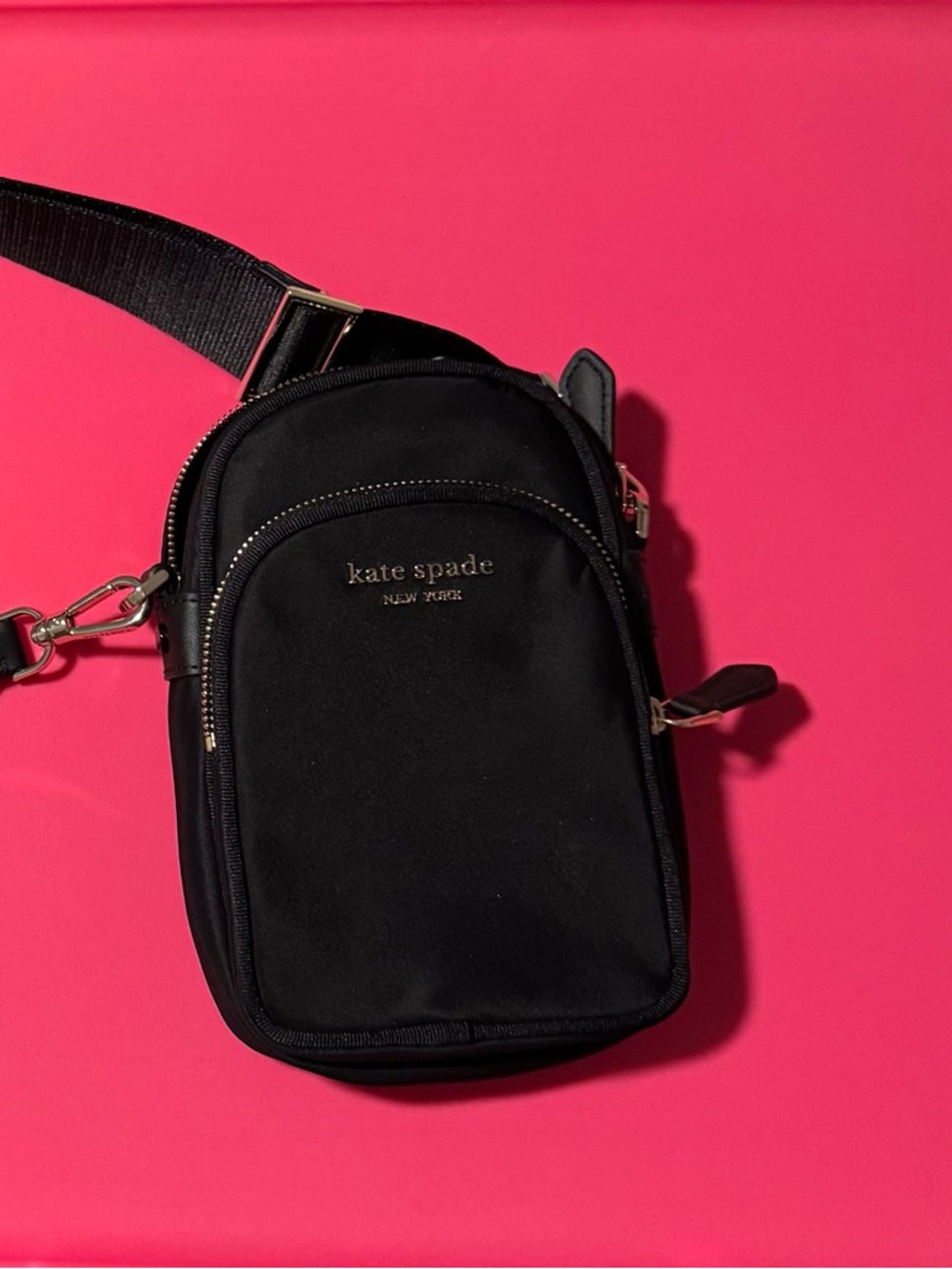 kate spade black crossbody mini bag